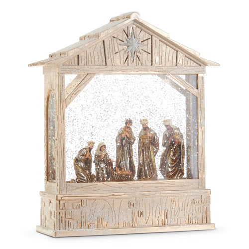 Nativity Musical Water Creche