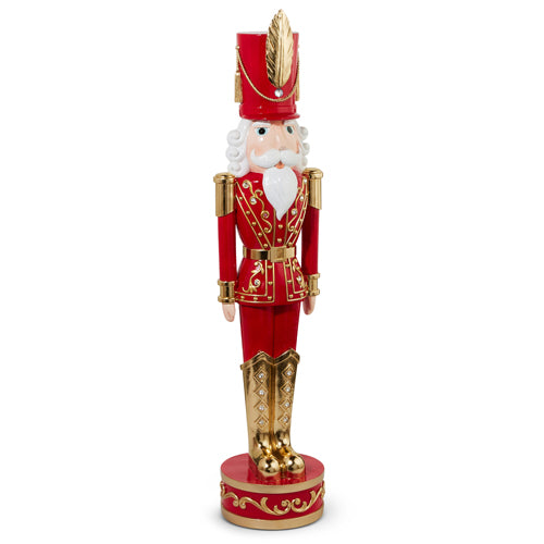 Red + Gold Traditional Nutcracker