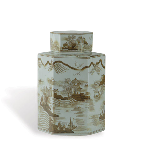Canton Brown Jar