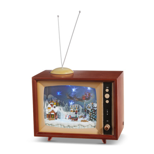 10” animated Santa tv