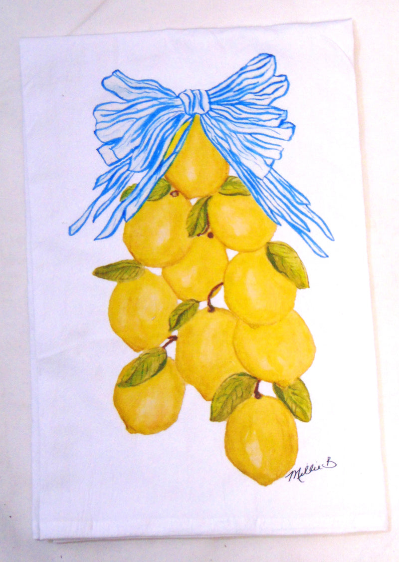 Lemon Garland Kitchen Towel