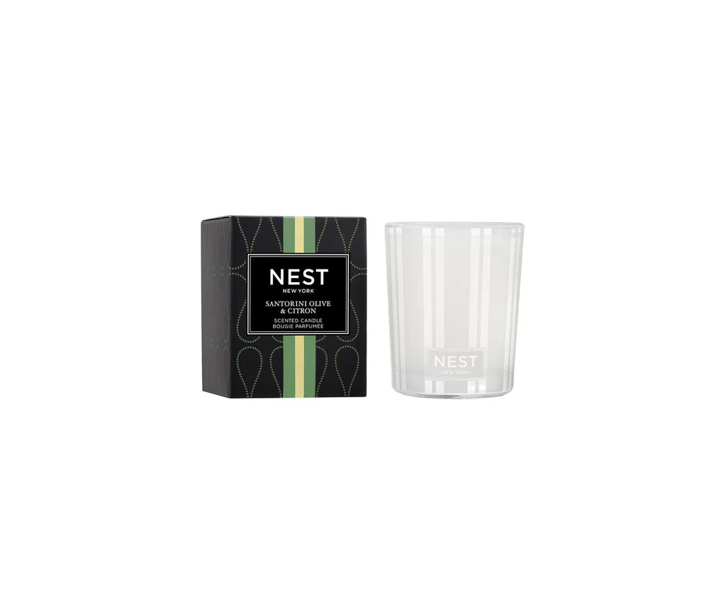 Santorini Olive & Citron Votive Candle