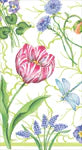 Floral Majolica Guest Towel Napkins