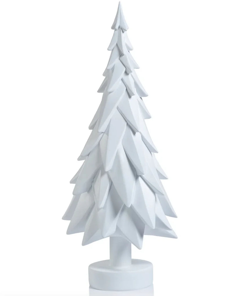 Matte White Tree 13.75"