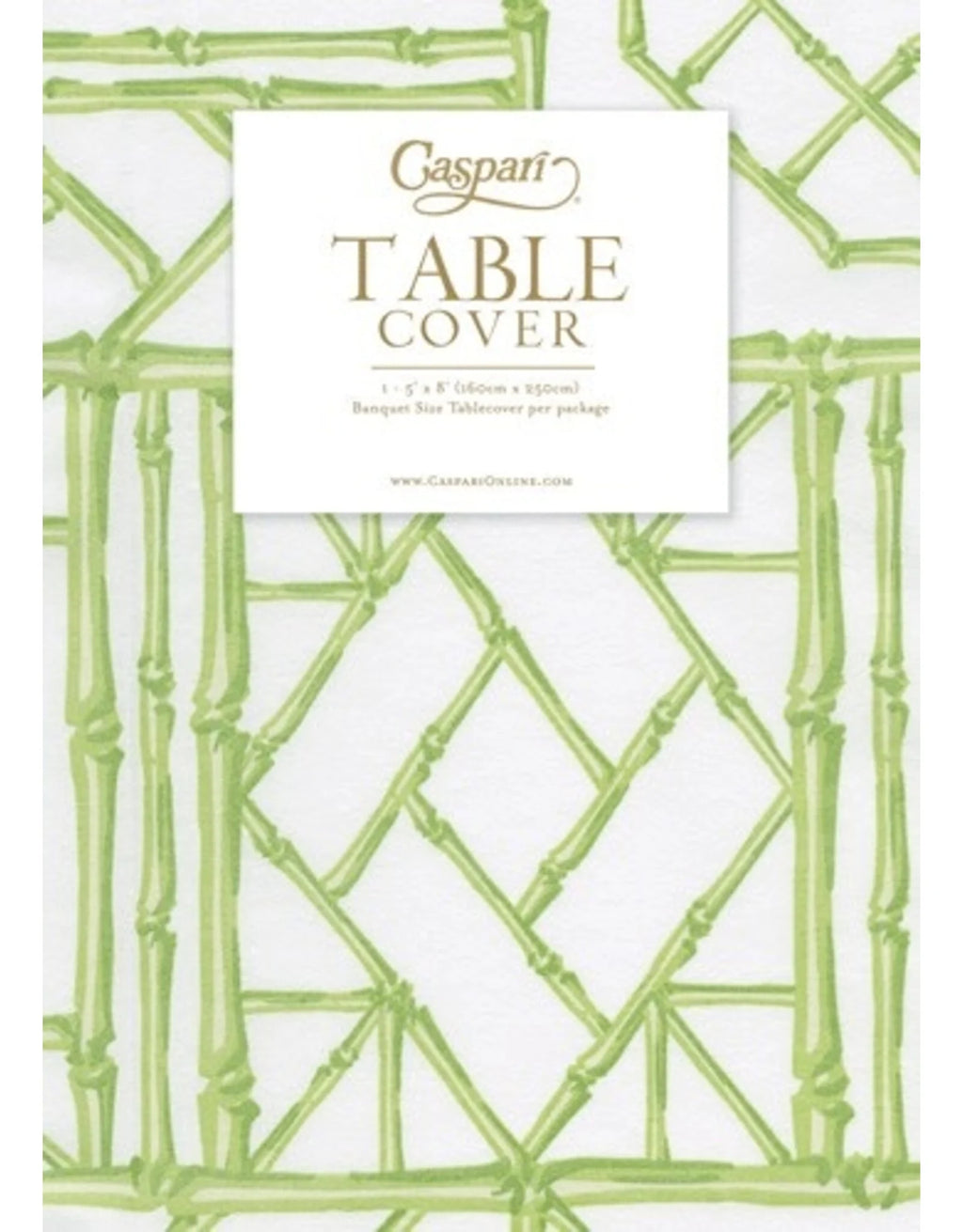 Bamboo Screen Moss Green Tablecover