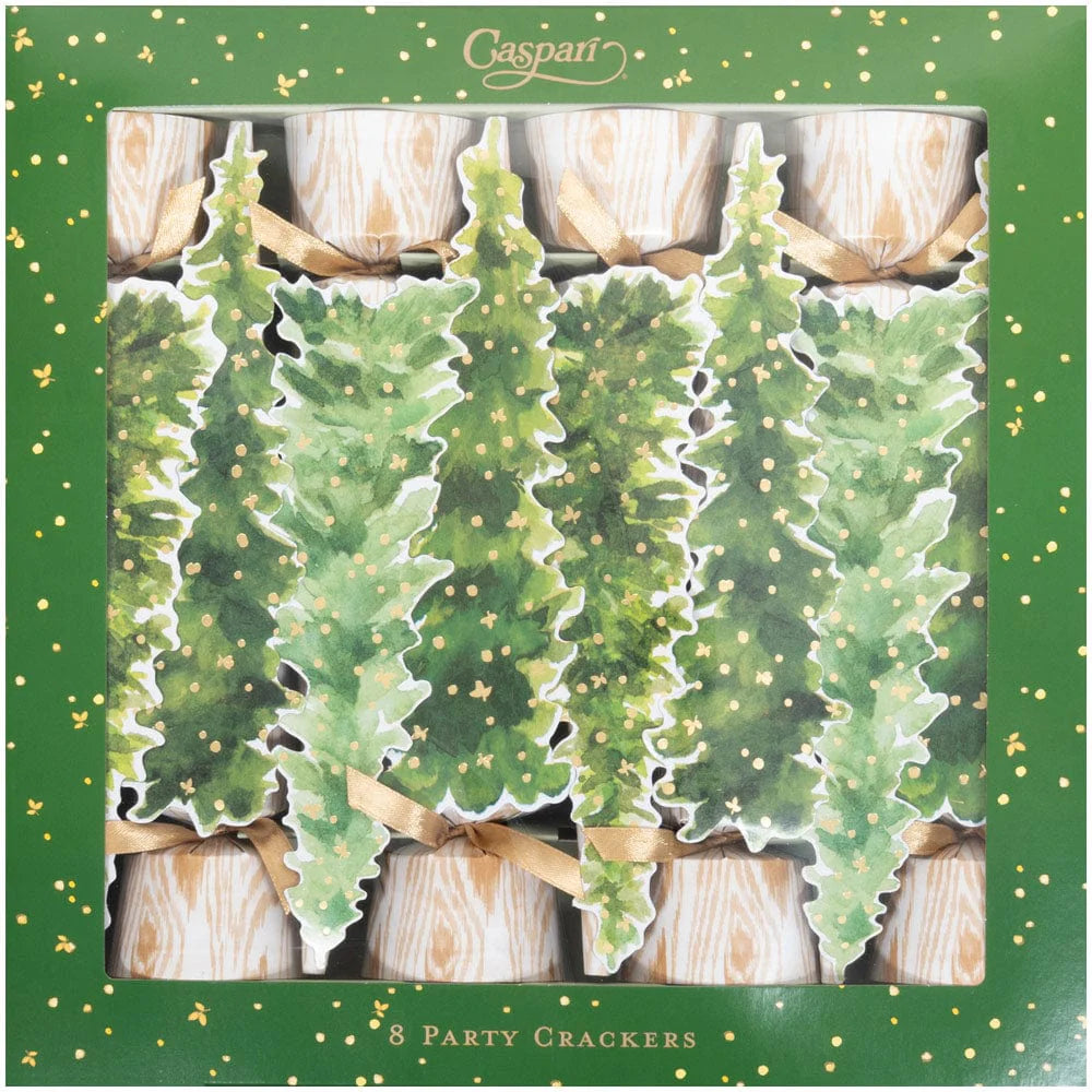 White Christmas Luxury Cone Crackers