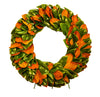 Holiday Classic Magnolia Wreaths with or without Red Berries - 3 Sizes!