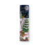 Woodland Animal Scene Christmas Cookie Tube