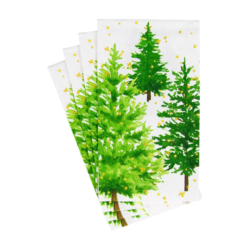 White Christmas Guest Towel Napkins